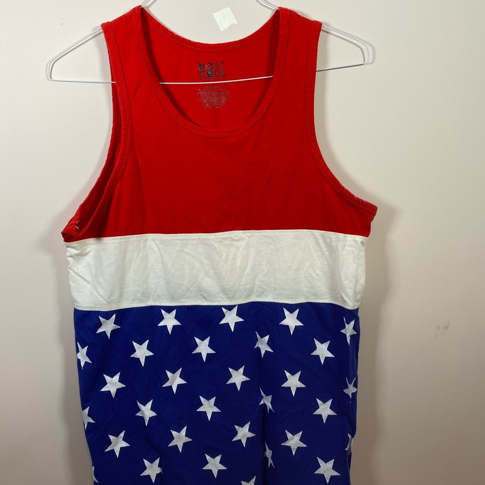 American Flag Tank Top